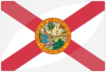 drapeau glassy florida floride flag