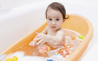 Baby in the bath