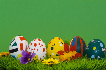 bunte Ostereier