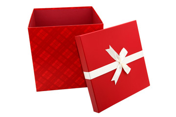 Red Present Isolated