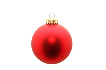 Red Ornament Isolated