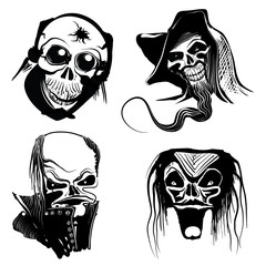 skull art collection