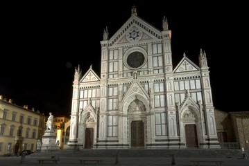 Fototapeta na wymiar Florencja, Bazylika Świętego Krzyża 1