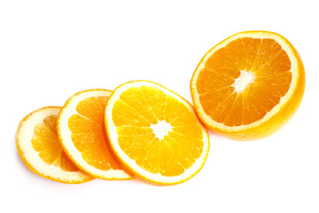 Orange cut