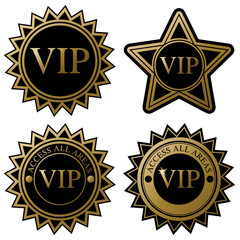 VIP badges