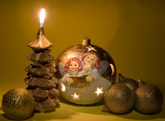 Candle like christmas tree
