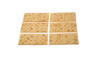 Rows of crackers