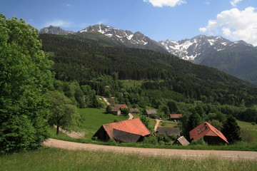 Obraz premium Balcon de Belledonne