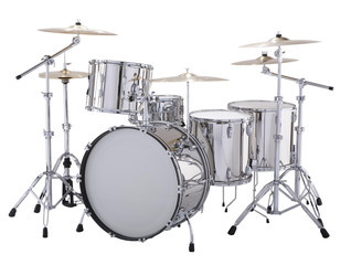 Obraz na płótnie Canvas Srebrny drums