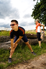 Fototapeta premium jogging