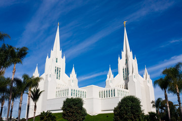 Temple in San Diego, California