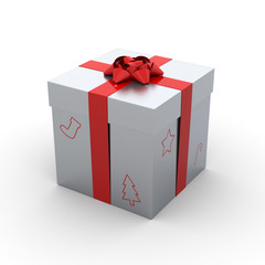 Metallic Christmas Gift