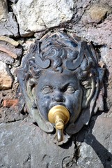 Bocca di fontana degli inizi del 900