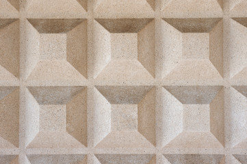 Truncated pyramid concrete texture