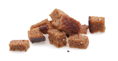 dried crust from rye bread