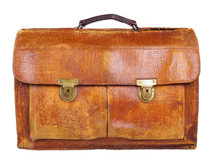 Old briefcase