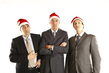 xmas businessmen