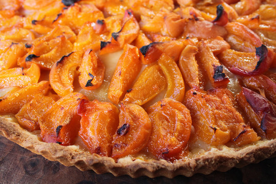 Tarte aux abricots
