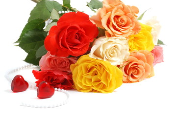 Rosen und herz