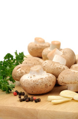 Mushrooms preparation