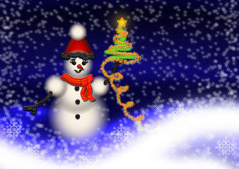 schneemann,weihnachten