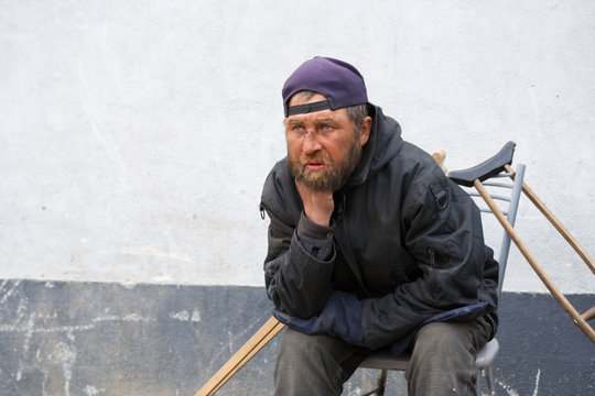 Disabled homeless.