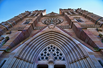 Fototapeta na wymiar Kościół w Sydney, Australia
