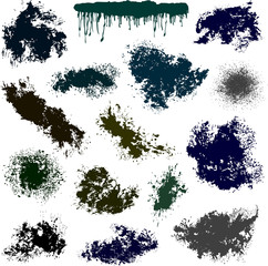 Spots different vector