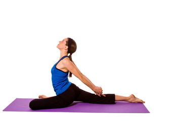Fototapeta premium Woman in Yoga Position