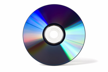 DVD/CD isoliert auf weiß