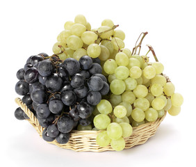 Uva bianca e nera