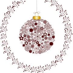 White Christmas decoration © MarketOlya