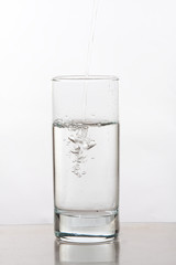 Glass of water