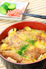 Japanese food(katsudon)