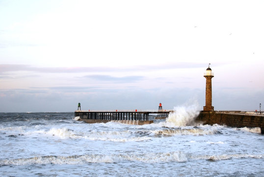 Storm at Whitby