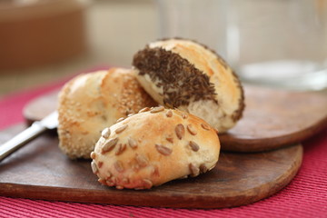 frische brötchen frühstück