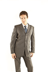 handsome young businessman