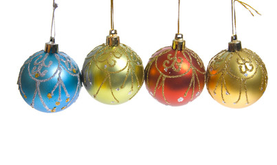 Christmas glass ball