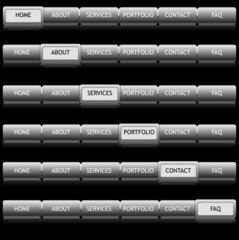 Vector illustration of web navigation