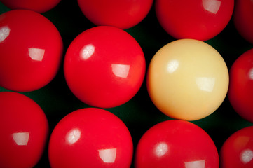 Billiard balls