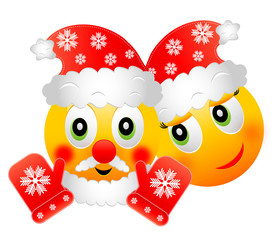 Smiley New Year Icon