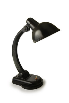 Old desk lamp