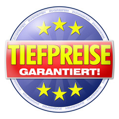 button logo tiefpreise garantiert tiefpreisgarantie