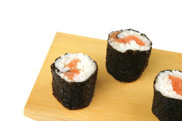 served rolls on white