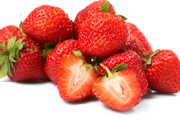 Fresh and tasty strawberries