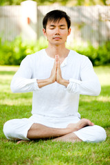 Man Meditating