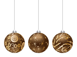 christmas globe vector illustration