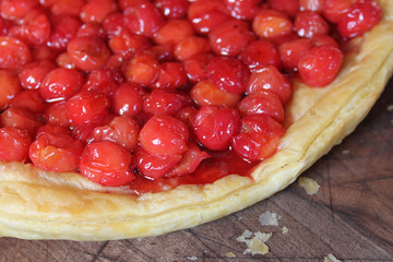 Tarte aux griottes