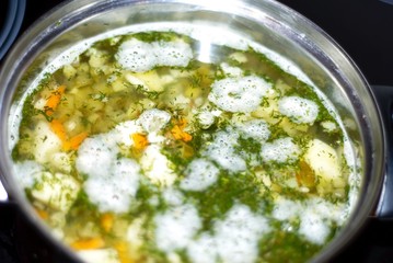 soup cooking