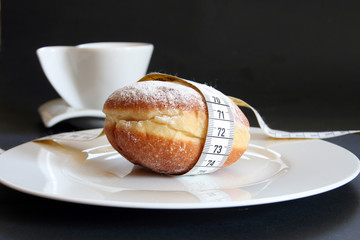 Süsser Marmeladekrapfen